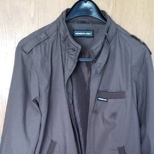 Members Only Brown Jacket L